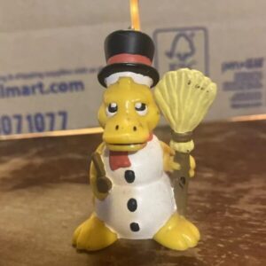 Platypus Snowman Figure Vintage 1994 House Of Lloyd Christmas Ornament Hanging