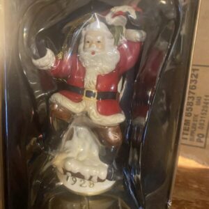 1928 Santa Figurine Traditions Of Santa 3rd Limited Edition Christmas Holiday