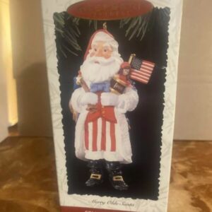 Santa Claus Ornament Hallmark Keepsake Merry Olde Santa Seventh in Series 1996